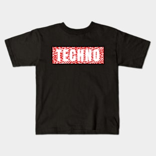 techno. Kids T-Shirt